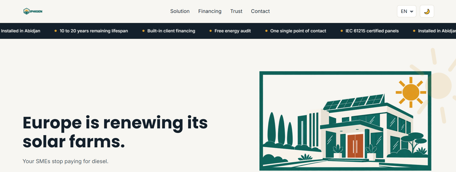 iphigen.com screenshot